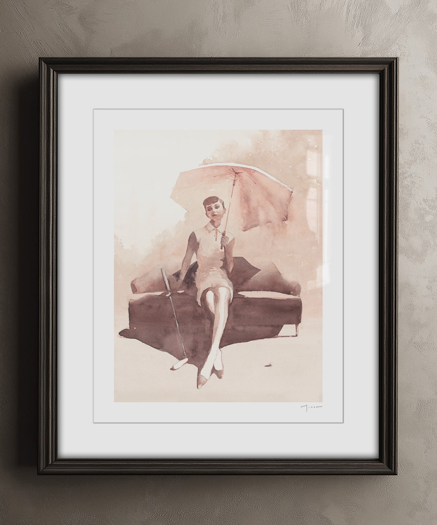 "Umbrella Rose" - Limited Edition Print
