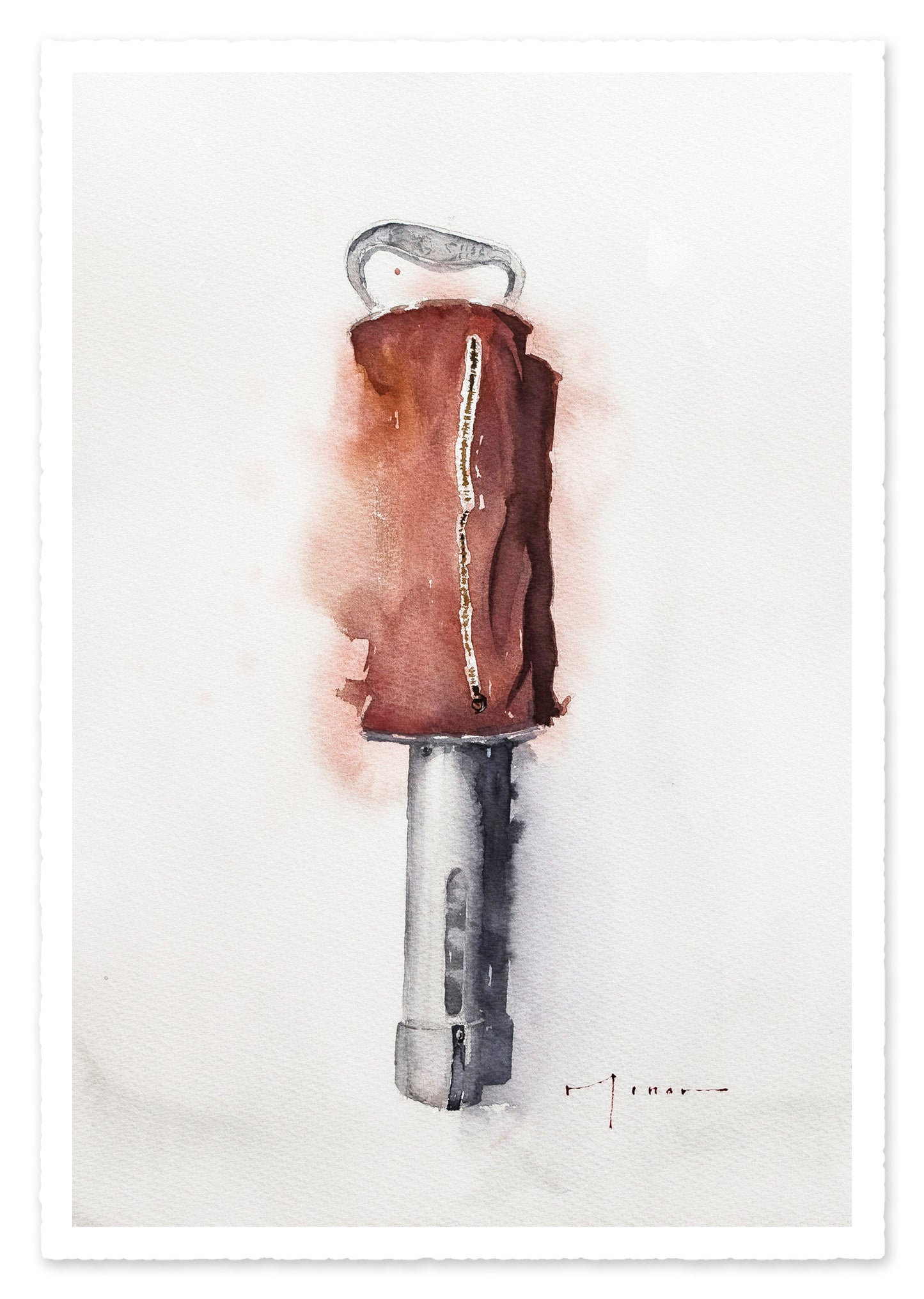 "The Shag Bag" Original Watercolor