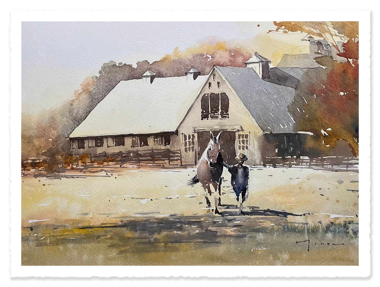 "Serenbe Farms" Original Watercolor